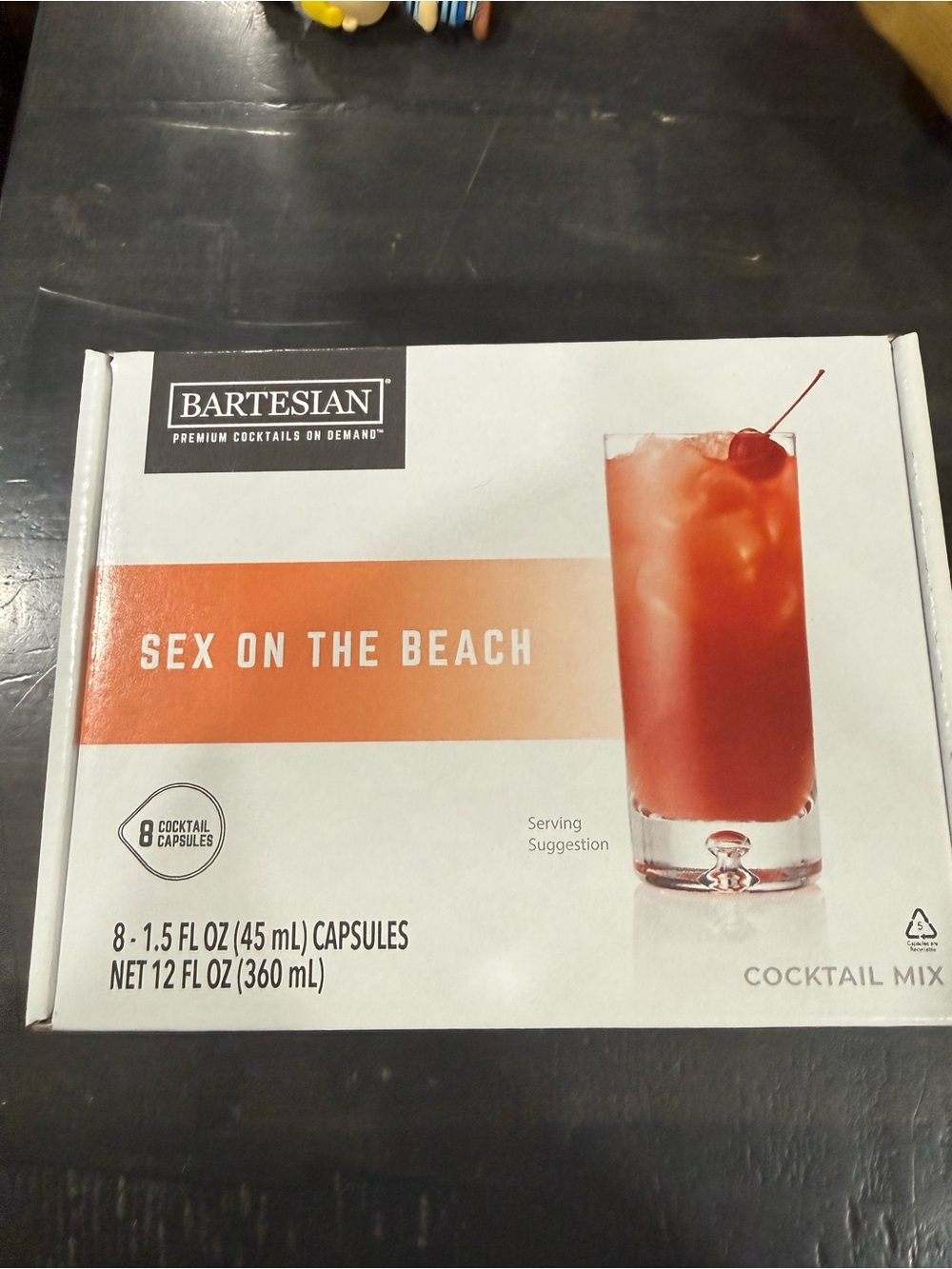 Bartesian Sex on the Beach Cocktail Capsules - Red